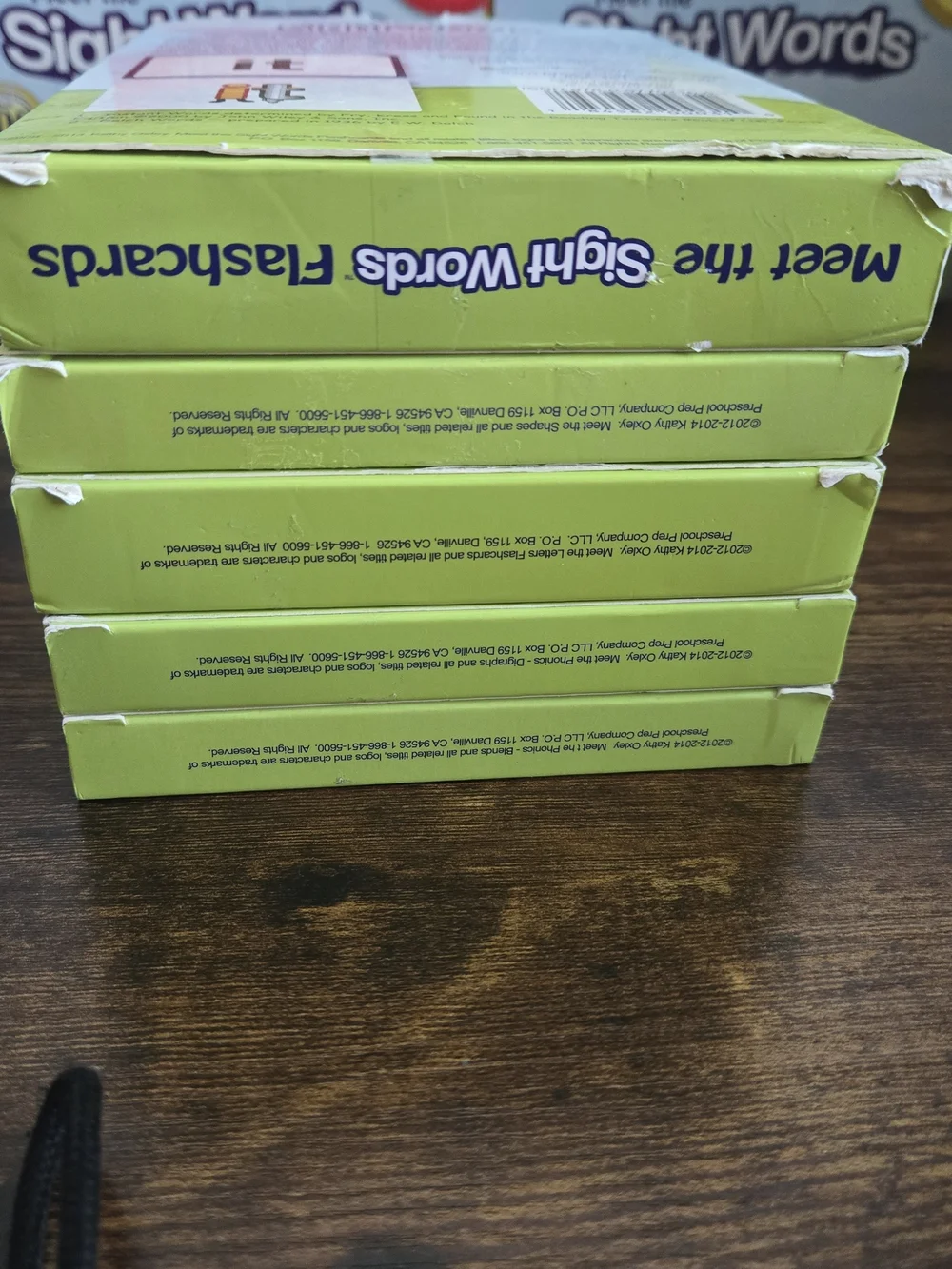 Preschool Prep Company Huge Learning Lot - Flashcards, Workbooks, Easy Readers
